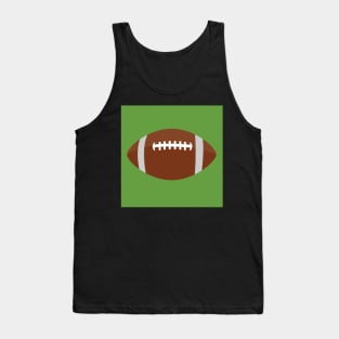 Football, Laces, Pigskin Design, Artwork, Vector, Graphic Tank Top